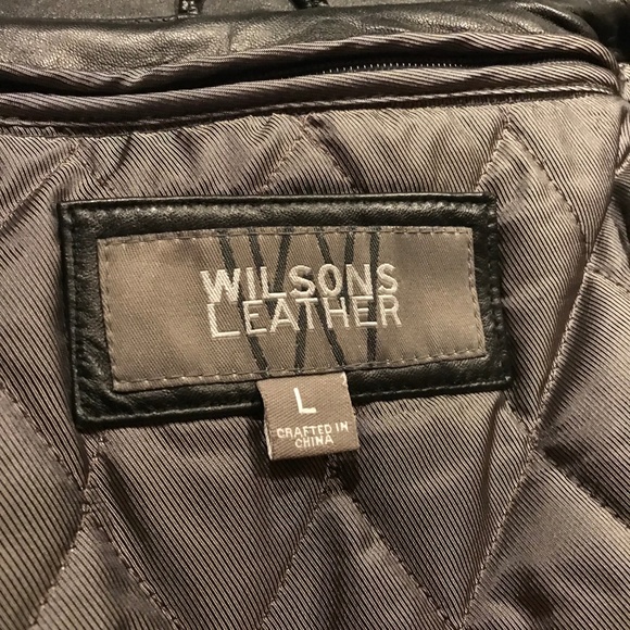 Mens leather coat - Picture 3 of 3